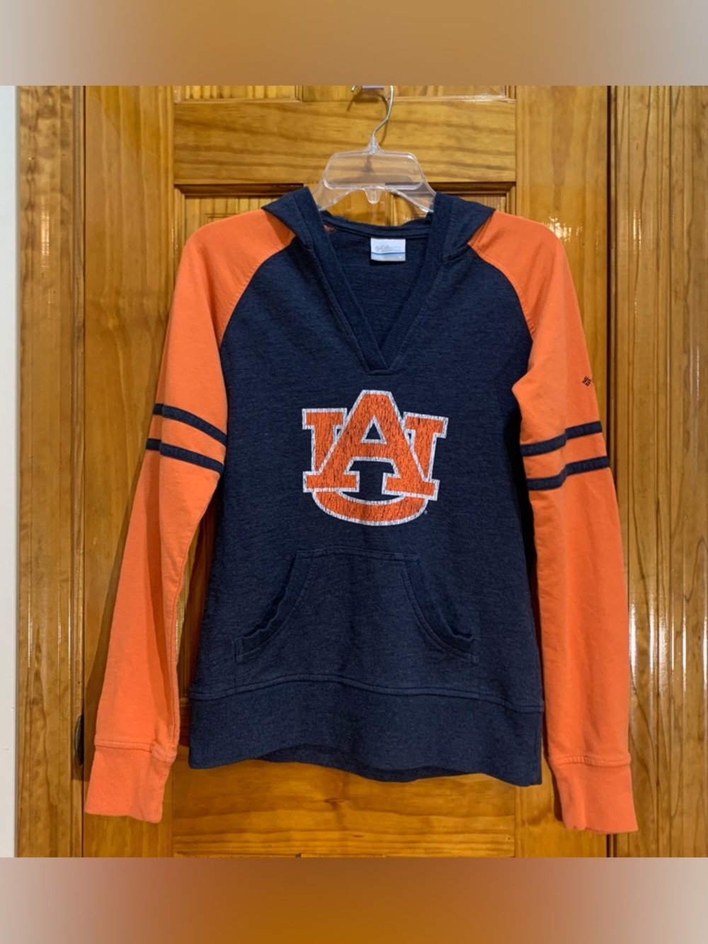 Columbia Auburn Pullover Hoodie Hooded Sweatshirt Shirt 
Sz Youth Medium Unisex